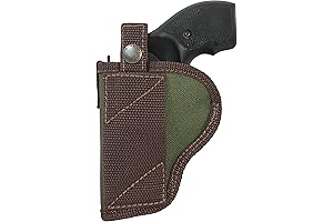 Woodland Green Cross Draw Holster for 2'' .38 .357 Revolvers