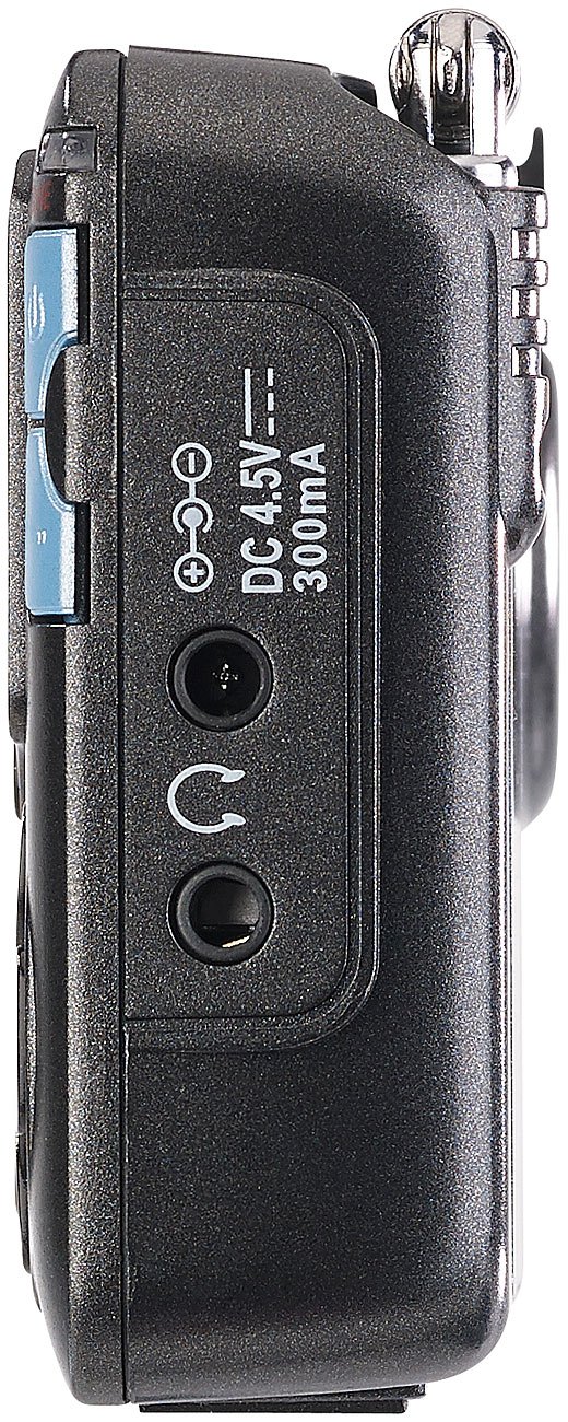 auvisio Radios de Cocina - 12-Band-Weltempfänger FM/MW/KW, mit Wecker & Sleeptimer