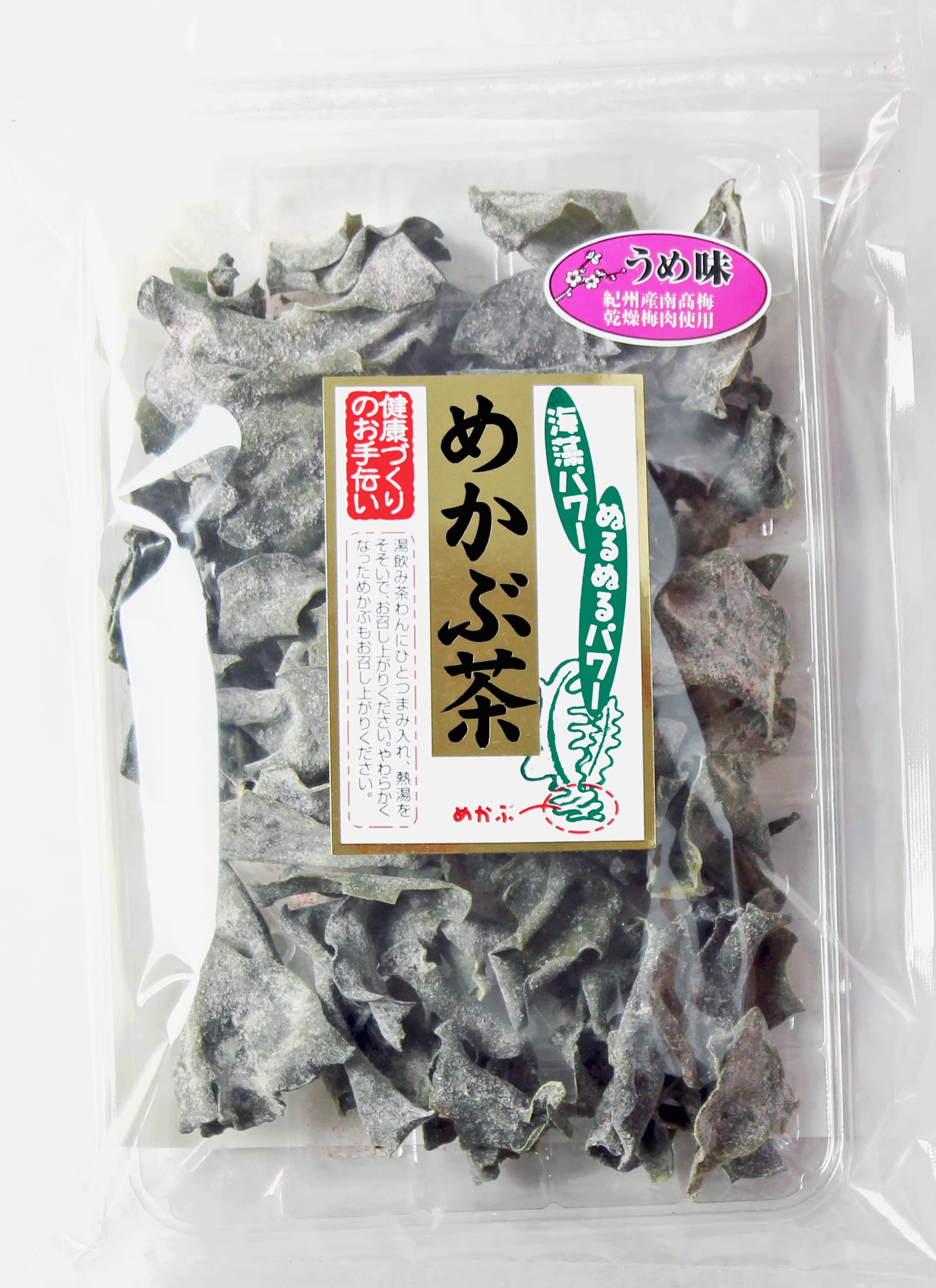 Amazon.co.jp: めかぶ茶 梅味 50g (1袋) : 食品・飲料・お酒
