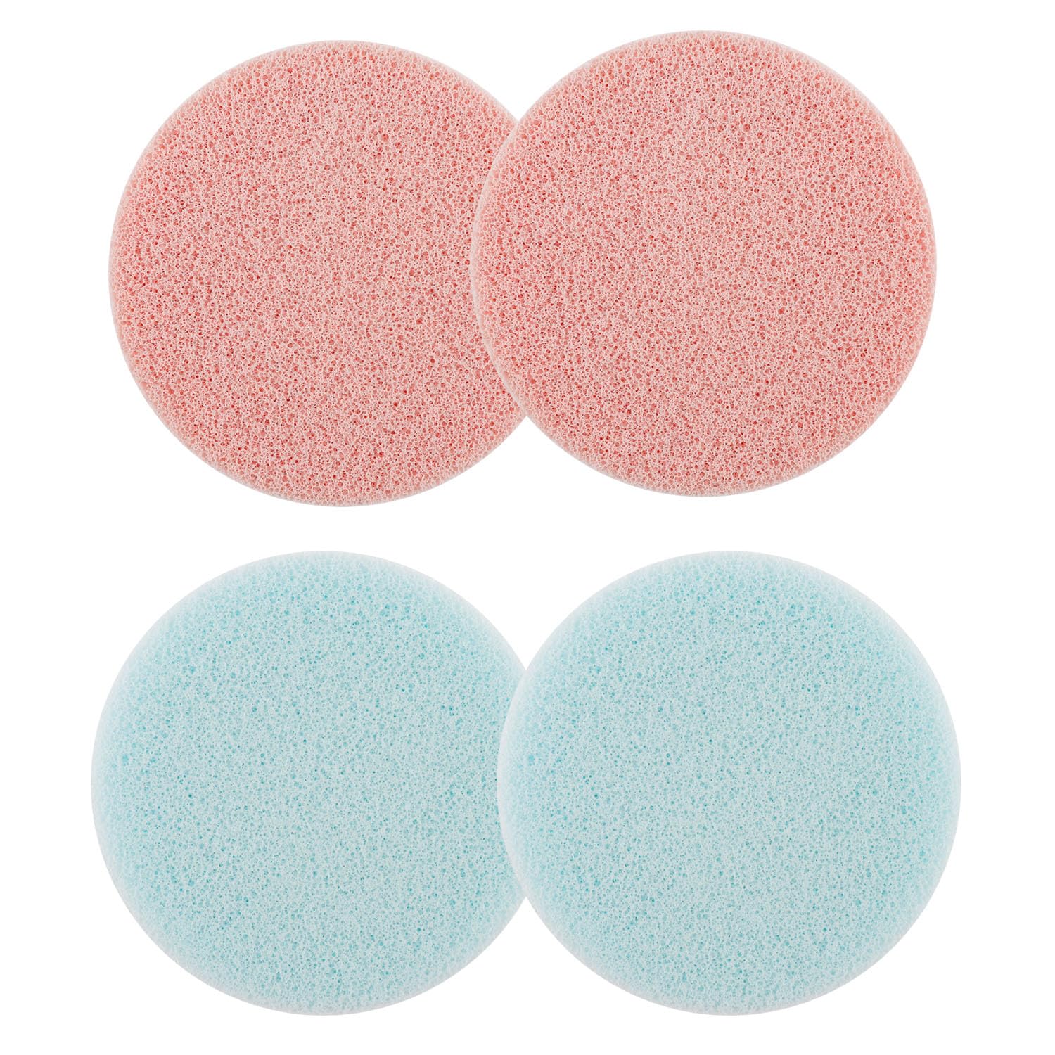 BAOFALI 4 Pcs/Set Stamp Scrubber,Stamp Cleaning Sponge,Ink Removing Tool for Applicable to Stamp Cleaning Cloth Stamps Rubber Stamps,Stamp Positioners and Craft Supplies Tool （Pink,Light Blue） — image 1