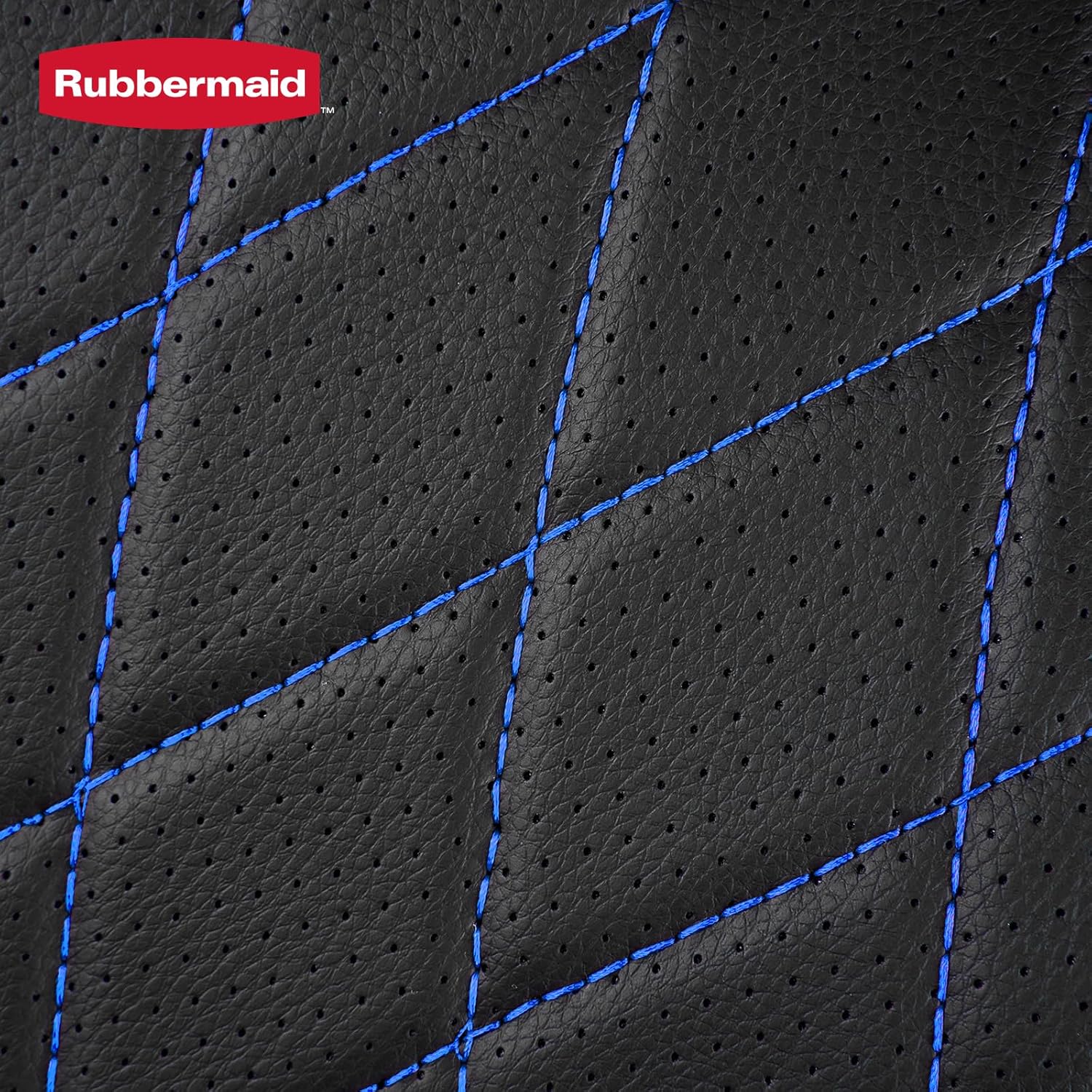 Rubbermaid Car Seat Covers, Leather Seat Covers with Quilting Design,Waterproof Sporty Car Seat Covers Front Seat,Airbag Compatible, Universal Fit for Most Cars, SUVs,Trucks