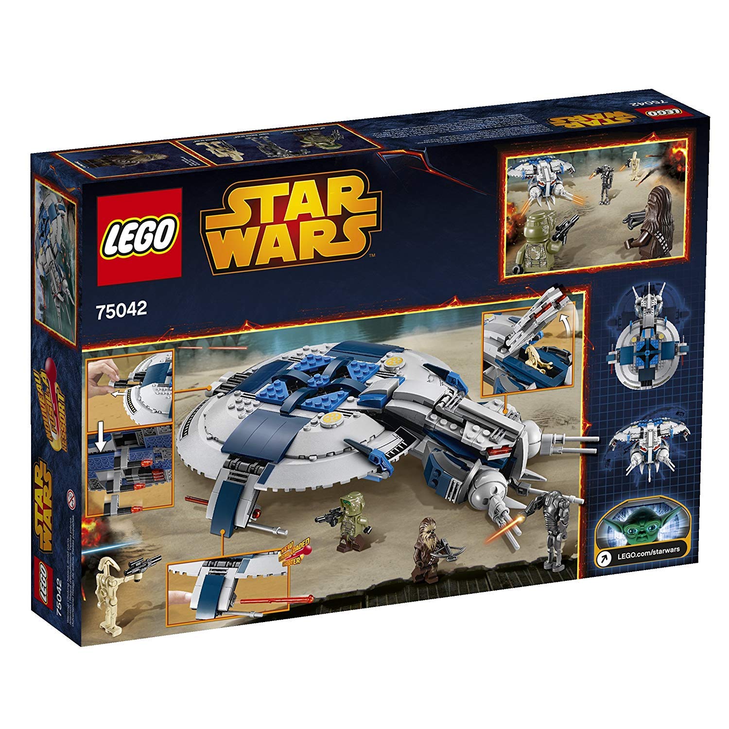 Amazon.co.jp: LEGO Star Wars 75042 Droid Gunship [並行輸入品 