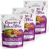 Vista 27 de Mezcla de nueces Nature's Garden, con omega-3, de lujo, 26 onzas