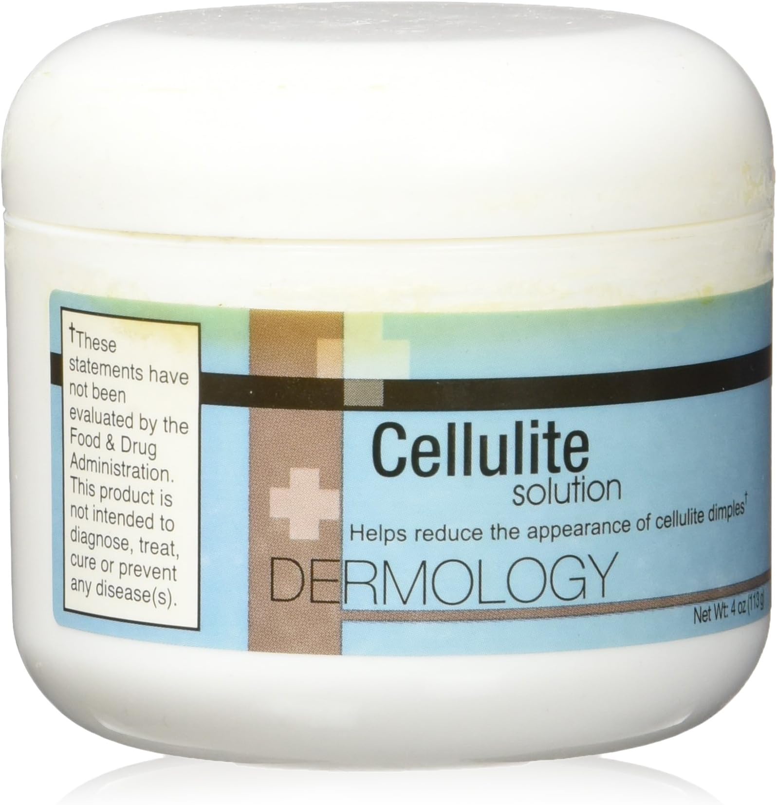 Cellulite Cream - Reduce Appearance of Cellulite Dimples on Legs ~ 4 oz. Tube