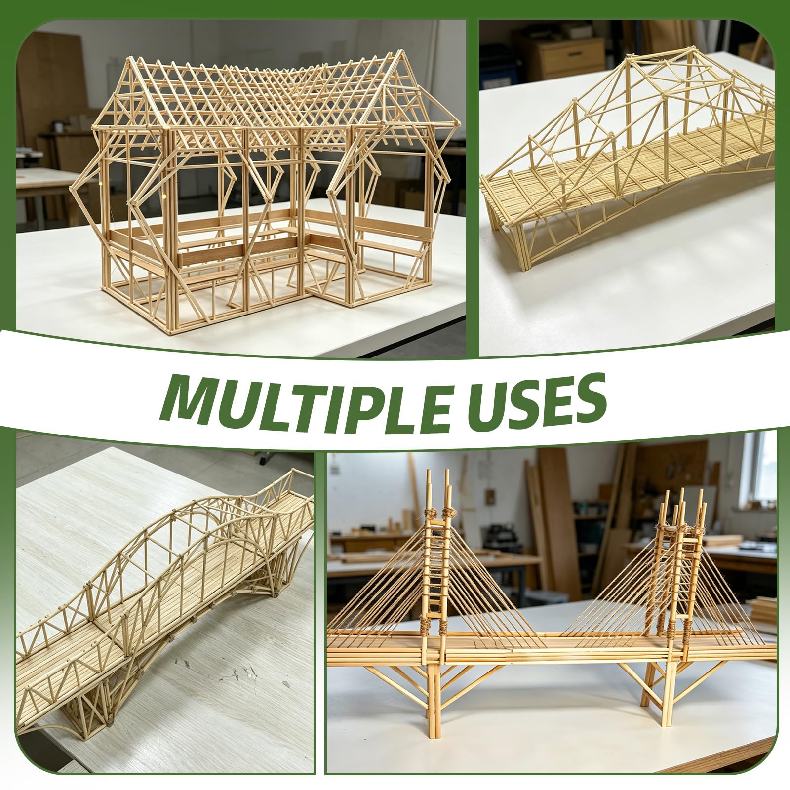 Pine Wood Sticks - Craft & DIY Supplies -6