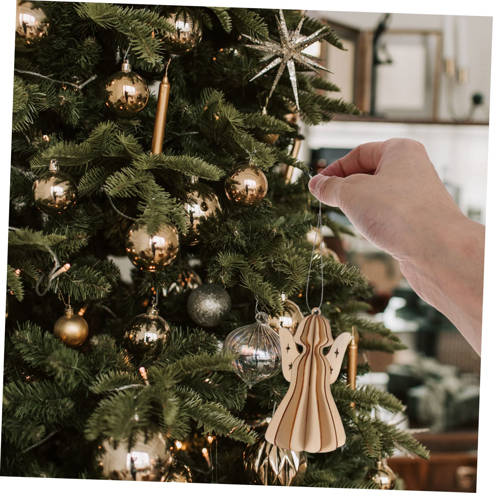 SEWACC 30pièces Ornements De Décorations Non Pour Pour Sapin De Et Décorations