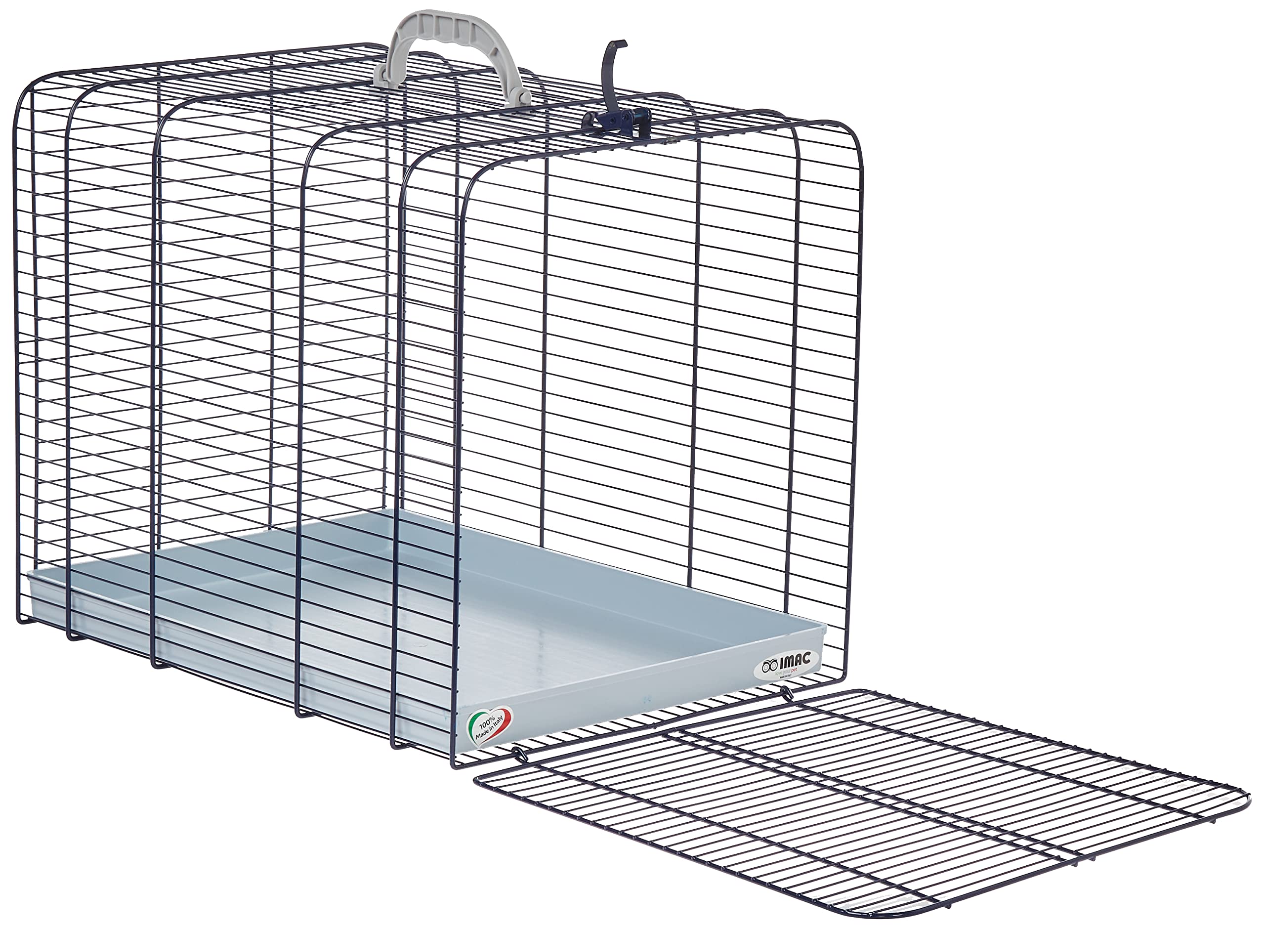 Trasportino Per Gatti IMac - Misura 48x35x39 Cm, Accesso Sicuro E Comodo