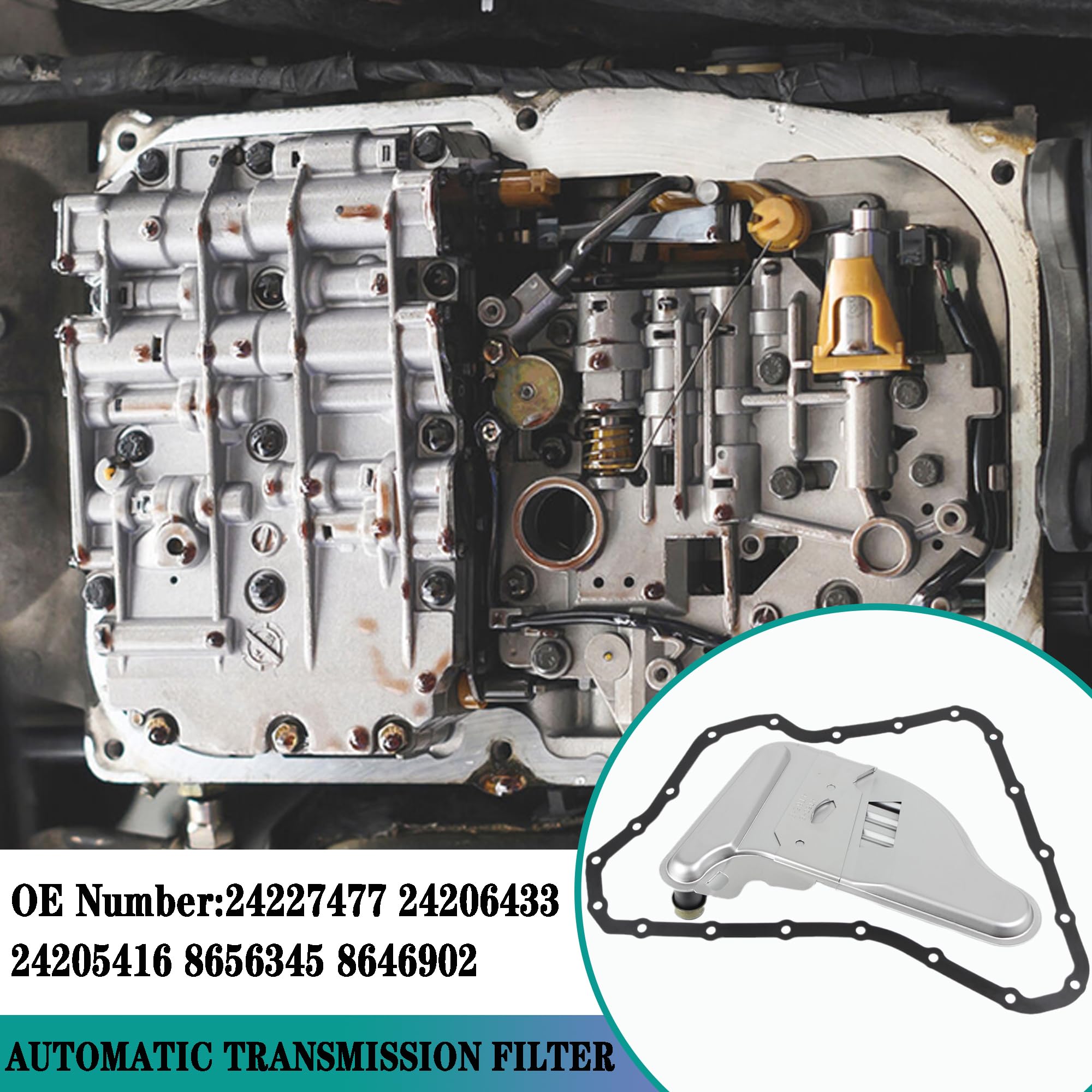 Amazon.com: YzusGomumu 4T65E Automatic Transmission Filter Kit  