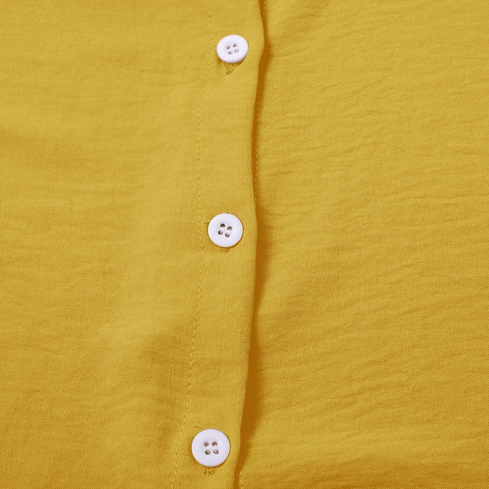 Camicie da donna in garza a maniche lunghe estive alla moda classica Vcation button down lino fidanzato 2026 tuniche risvolto vestibilità ampia camicetta in cotone lino da donna con colletto leggero