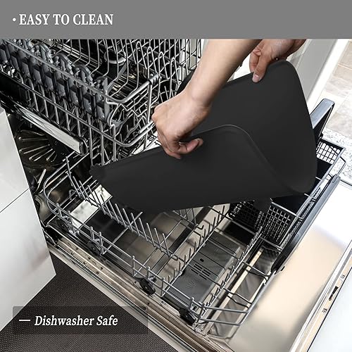 Miniatura 178 de Reopet Silicone Dog Cat Bowl Mat Non-Stick Food Pad Water Cushion Waterproof