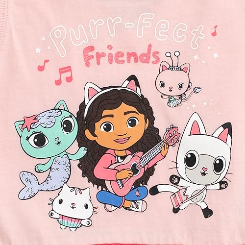 Miniatura 5 de DREAMWORKS GABBY'S DOLLHOUSE Cakey Cat Gabby Kitty Fairy Pandy Paws Mercat - Vestido de tul para niñas pequeñas y grandes