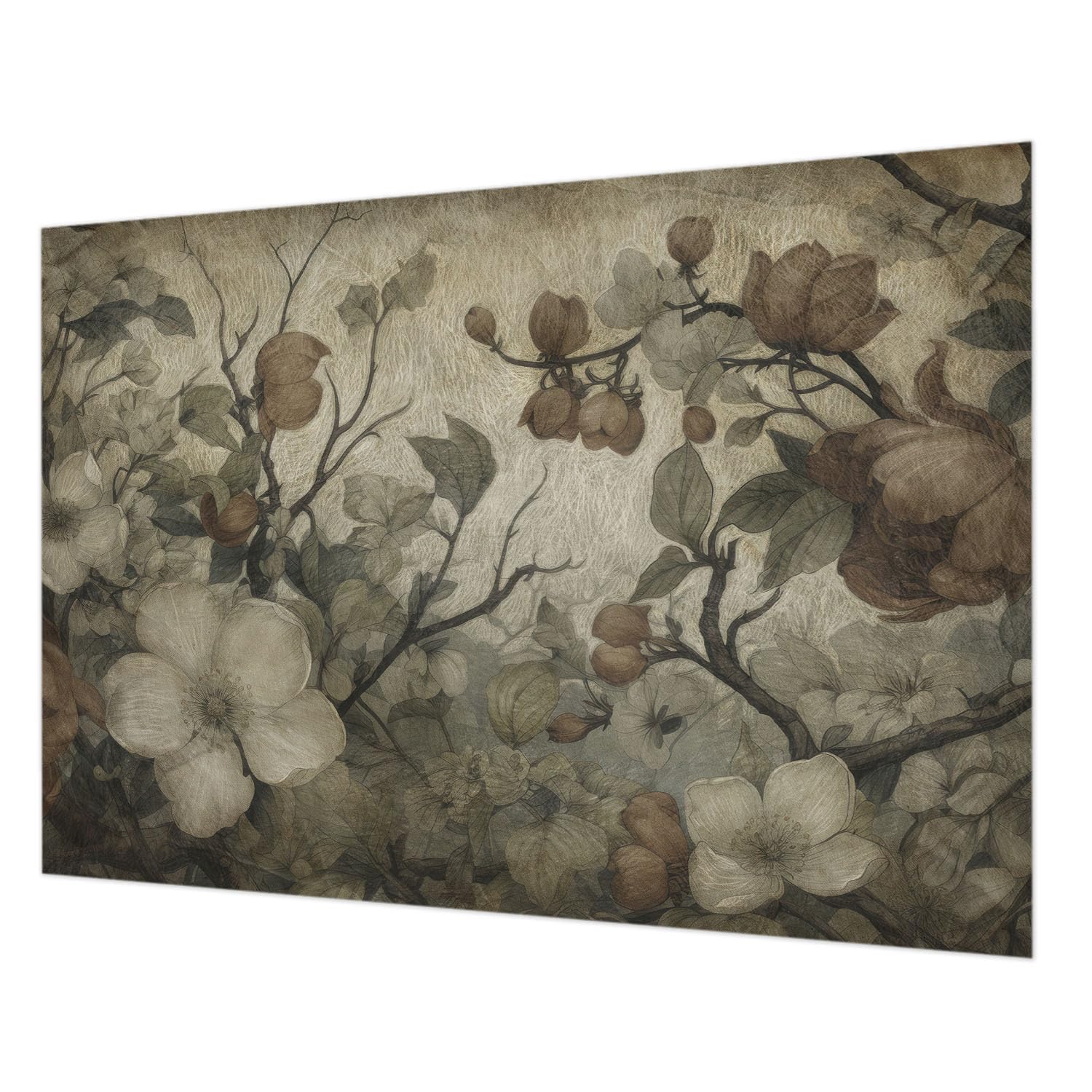 Papier peint salon beauté florale Tulup grand format 312x219 cm