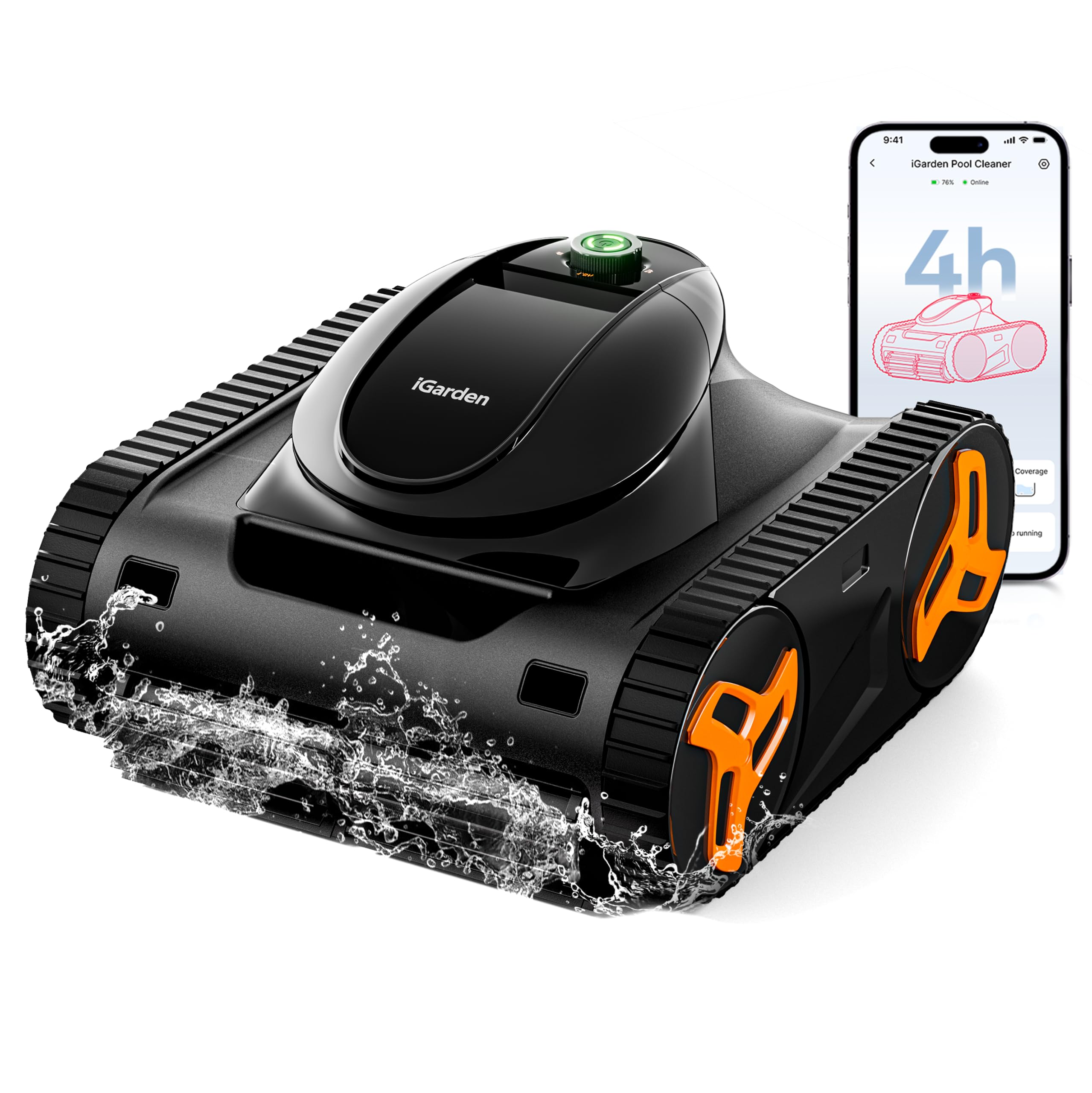 iGarden KN Series Robotic Pool Cleaner