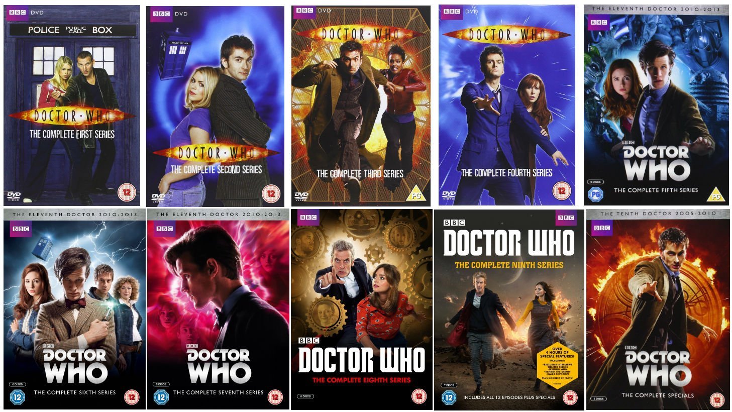 Amazon.it | Doctor Who 1-9 Complete BBC TV Series DVD Collection