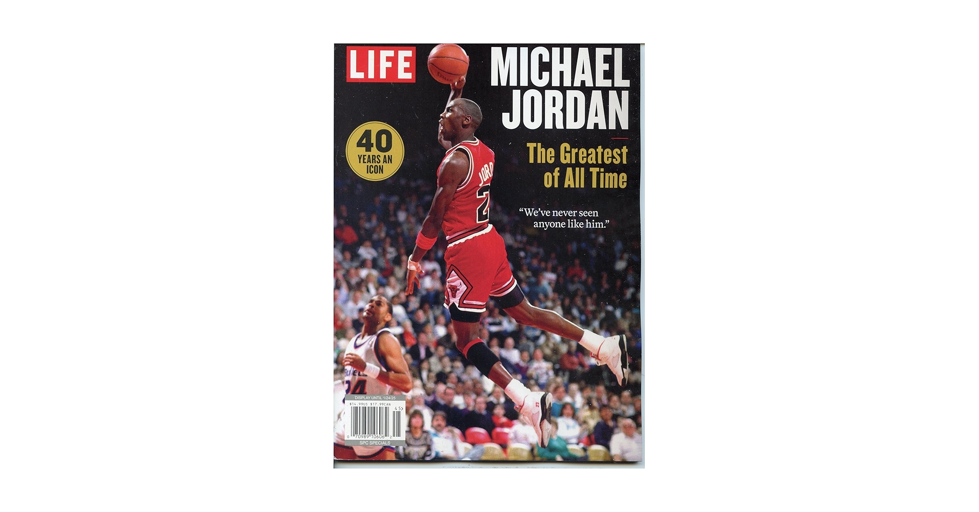 LIFE Magazine. Michael Jordan. The Greatest of All Time. 40