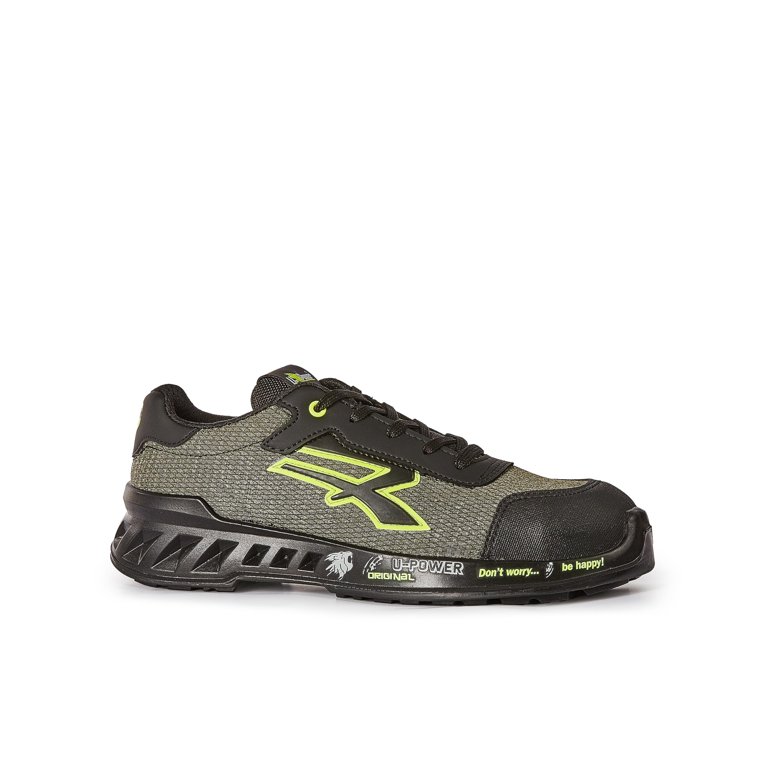 U-POWER DON'T WORRY... BE HAPPY! Scarpe Antinfortunistiche da Lavoro,Scarpa Bassa,MOD.Robin S ESD S1ps FO SR,Puntale Sottopiede Antiforo Ultra Leggero Scarpe antinfortunisticheUnisex - Adulto