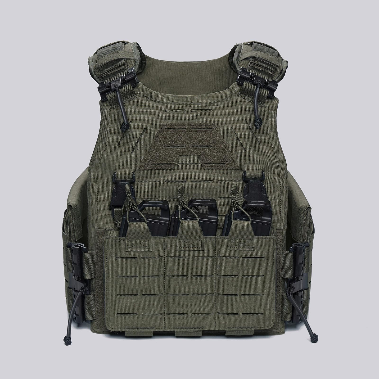 KAROON Plattenträger, TACOWL ALFA Taktische Schnellwechselweste mit Molle-Gurtband