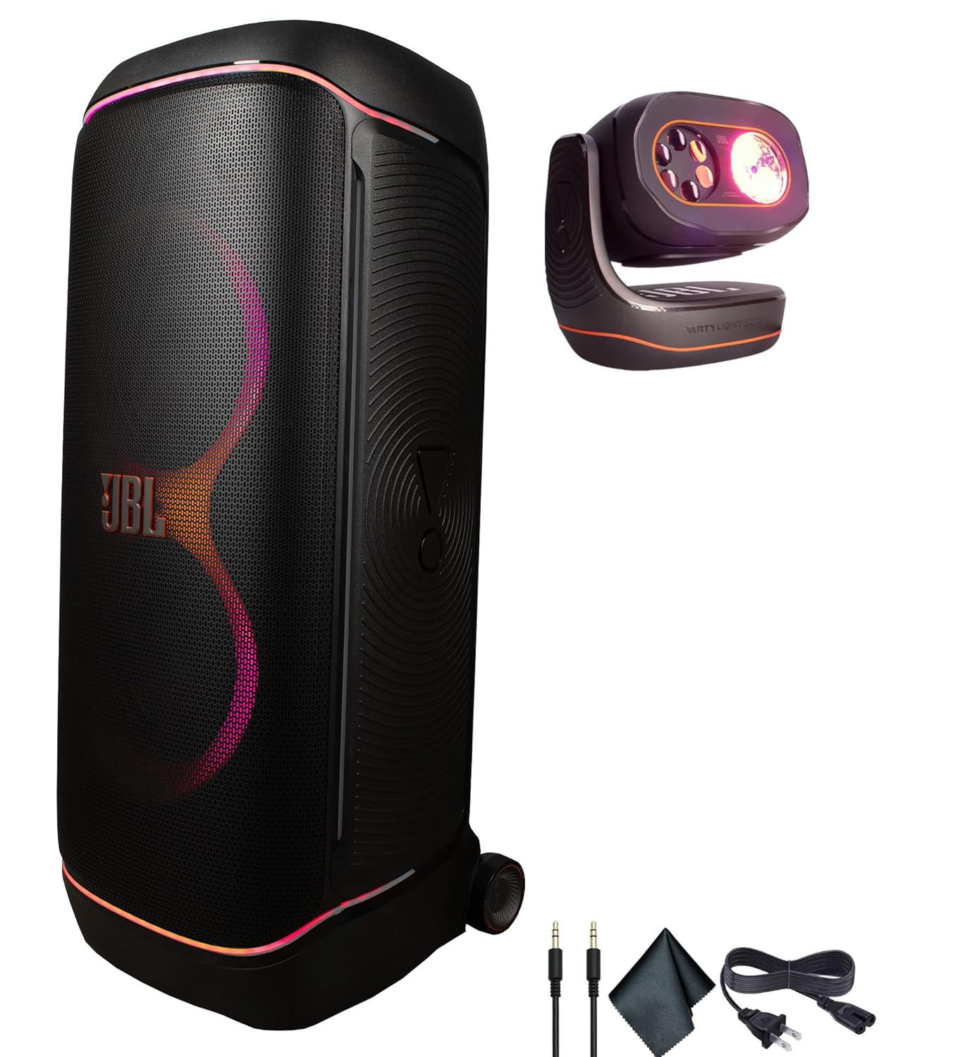 JBL PartyBox 720 Portable Bluetooth Speaker Powerful 800W Sound Dynamic Lightshow 15-Hour Playtime for Indoor Outdoor Events Splashproof