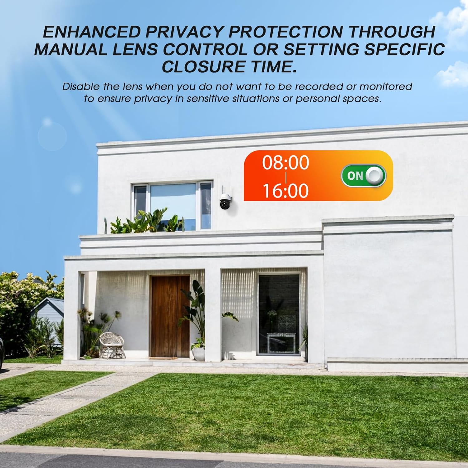 Enhanced Privacy Protection with Manual Lens Control