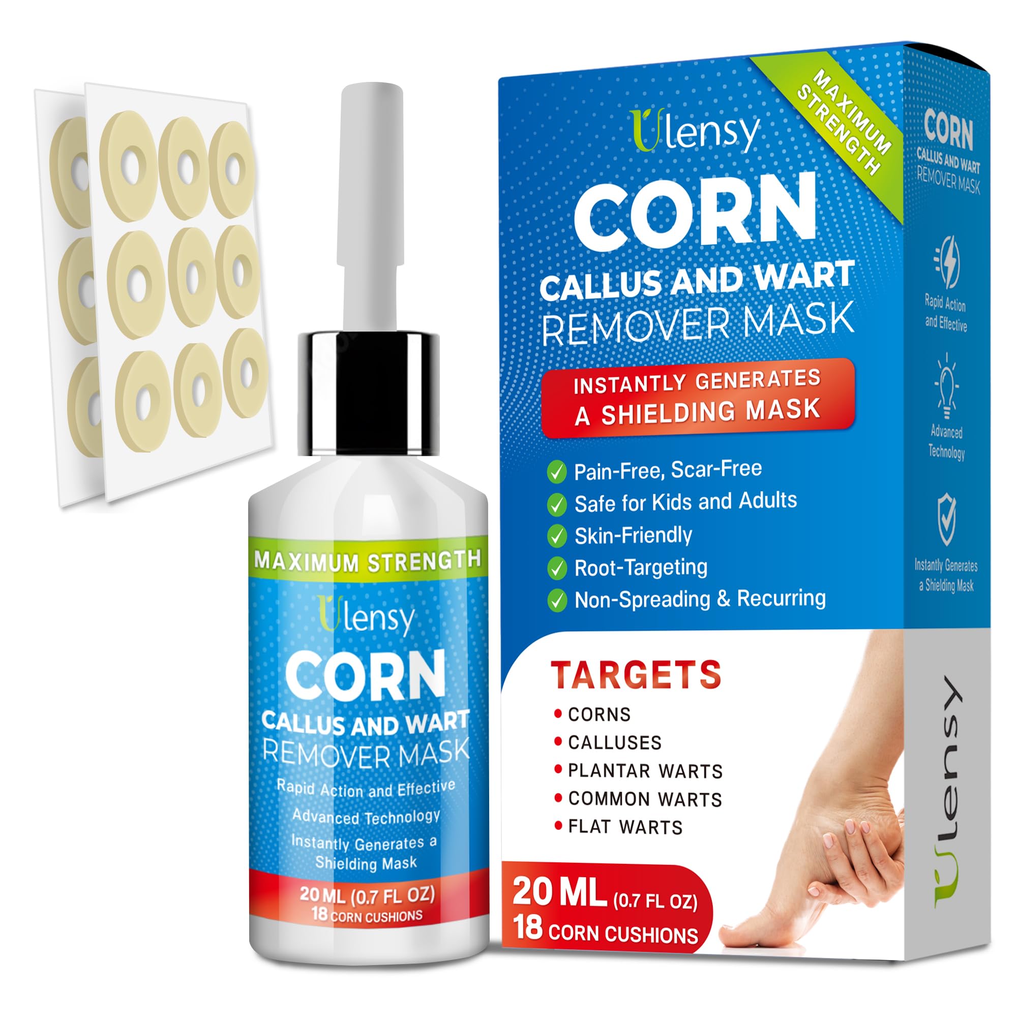 Ulensy Corn Remover Liquid Kit