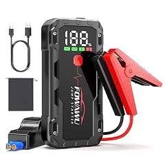 FOWAWU 22800 mAh 6000 A Peak Jump Starter for 12 V Vehicles 10 L Petrol 8 L Diesel
