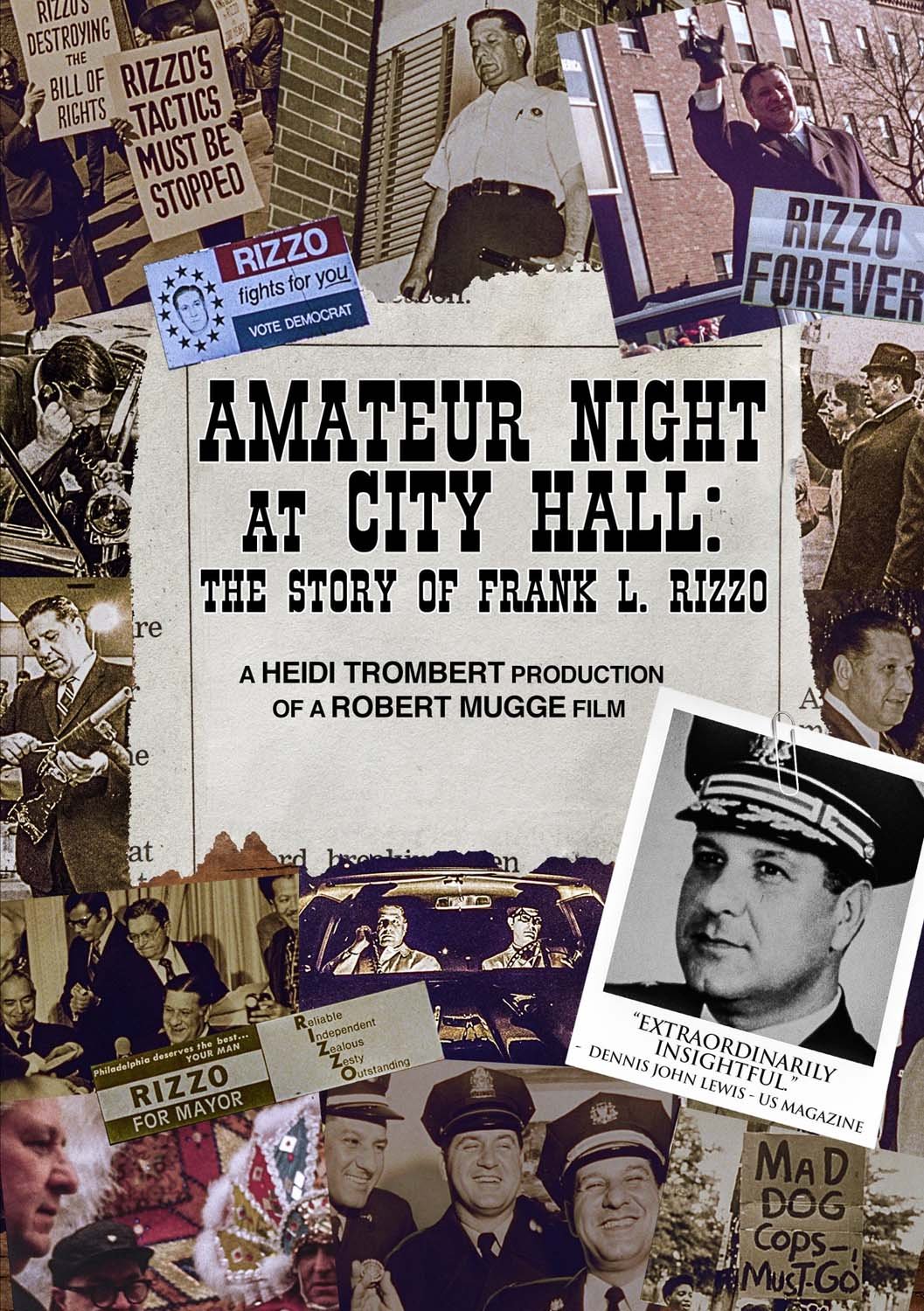 Frank L. Rizzo Amateur Night At City Hall DVD aprende historia política real