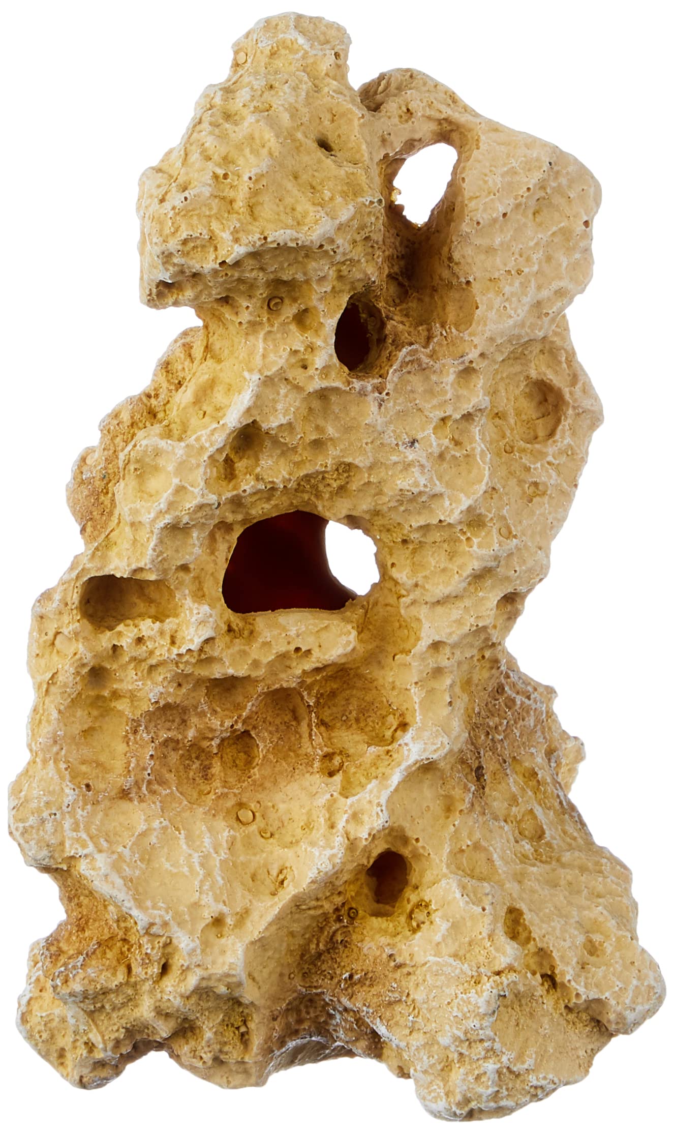 Underwater Galleries Aquarium Rock Caves- Cichlid Stone 3 Assorted Hollow Ceramic Caves