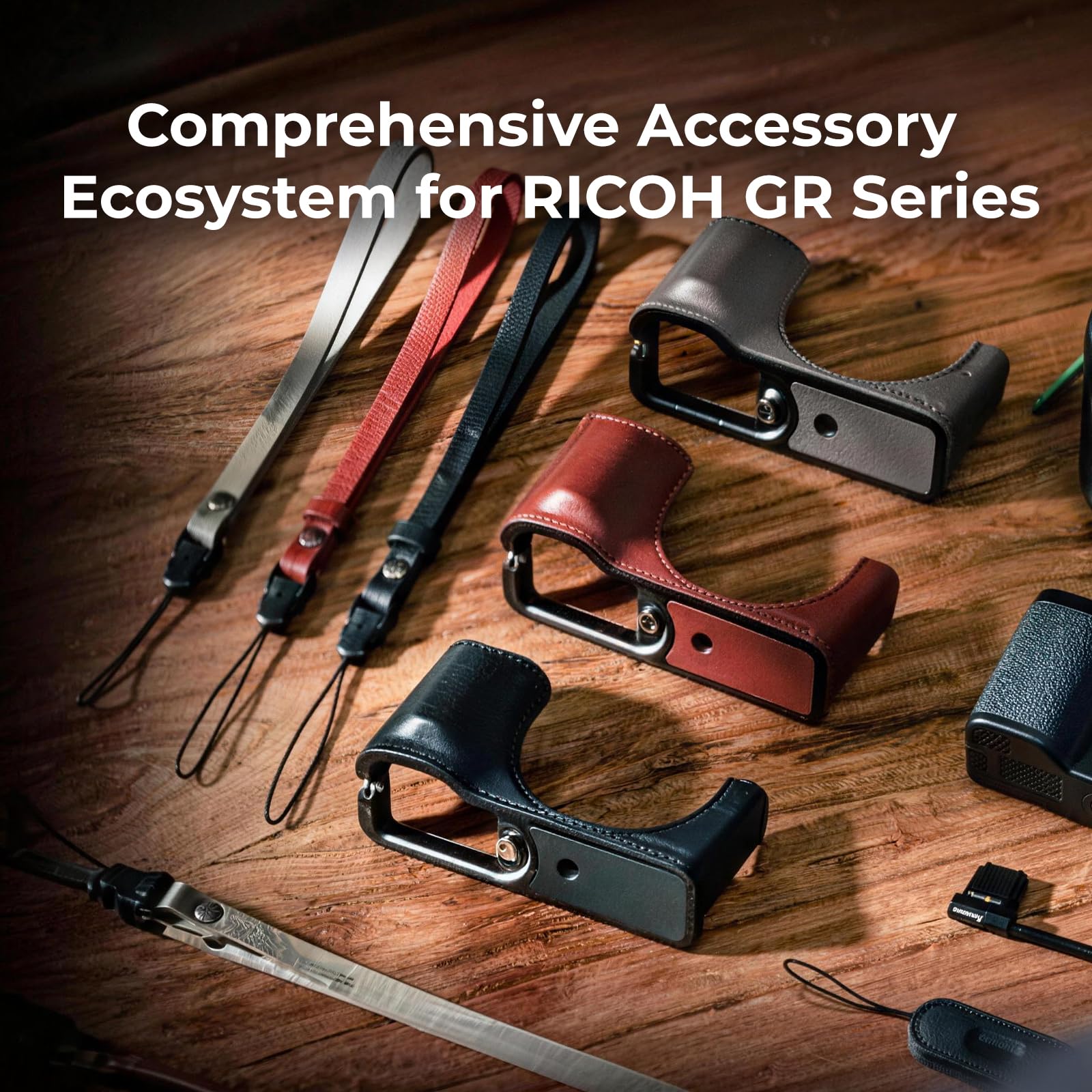 SMALLRIG Bandoulière à Dégagement Rapide pour Ricoh série GR, Portable et Protectrice, pour Sony ZV-1 II/ZV-1 / ZV-1F, pour Canon G7 X Mark III, Coques de Téléphone pour iPhone série 17, Noire -5686