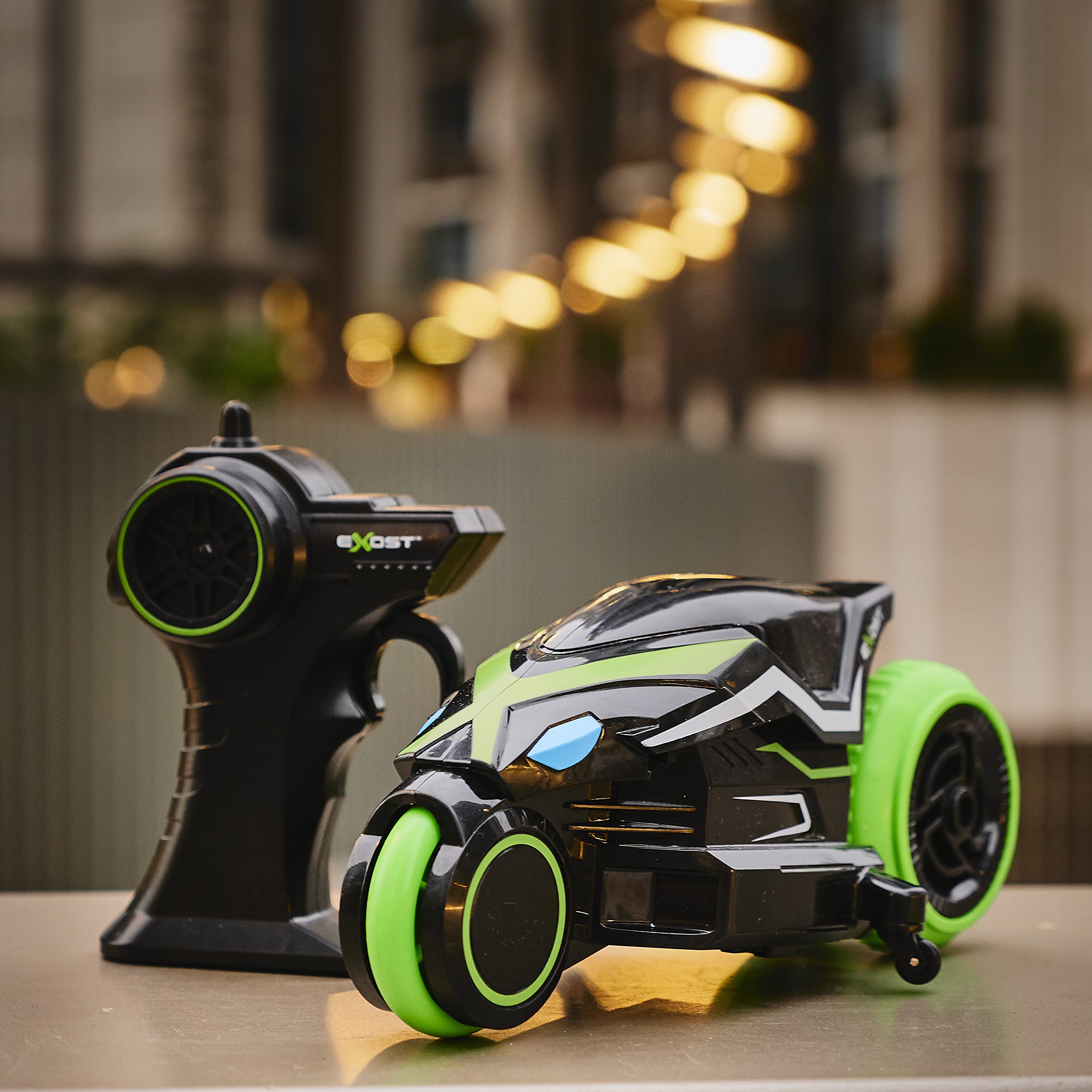 Exost Moto Télécommandée pour Enfants-Motodrift-2, 4GHz-Roues arrières conçues pour Drifter, 20249