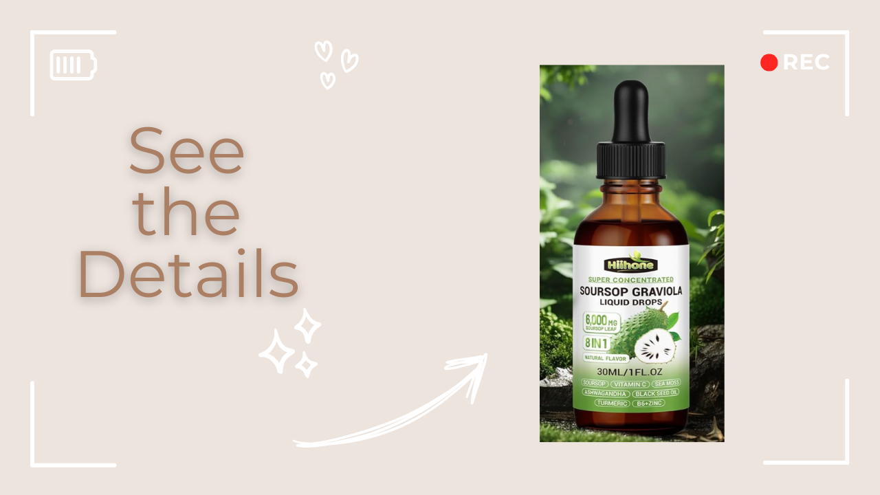 Watch Get a closer look at these Soursop Graviola drops! on Amazon Live