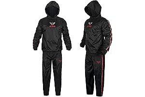 Heavy Duty Sauna Suit For Men & Women Boxing MMA Fitness Weight Loss