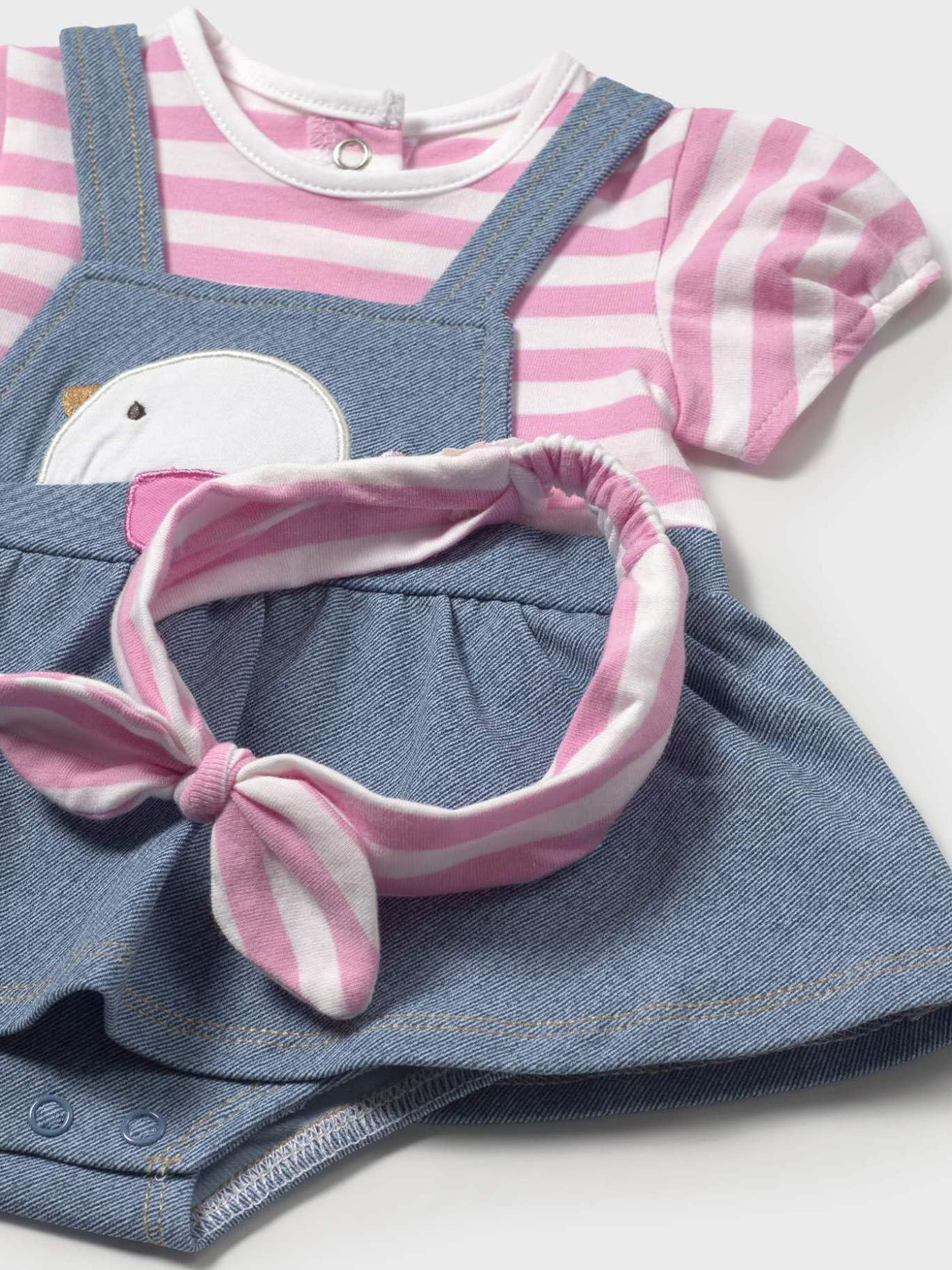 Mayoral Pelele falda para bebé niña 4-6 meses (70cm)