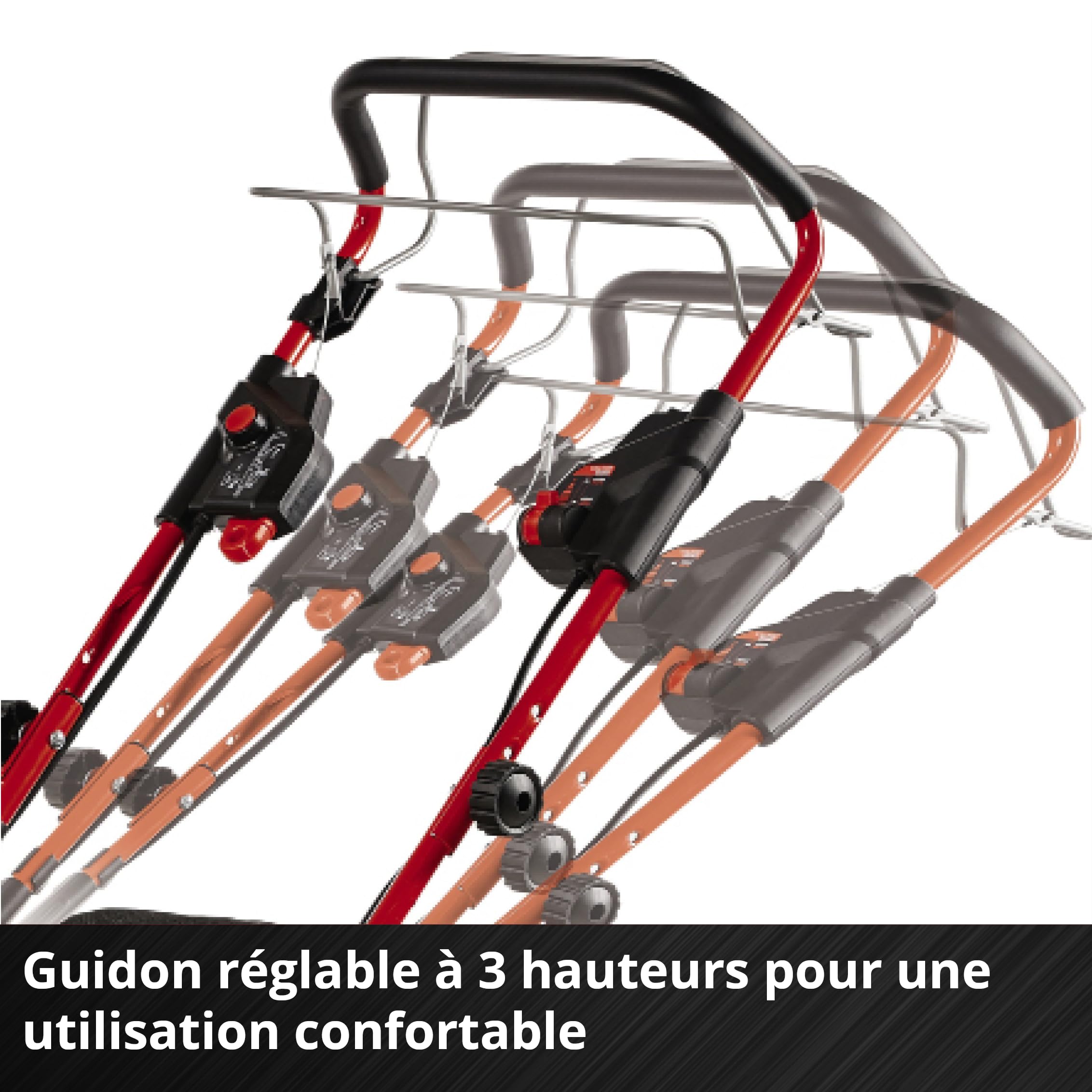 Einhell Professional Tondeuse à Gazon sans Fil GP-CM 36/47 S HW Li Power X-Change 36V 47 cm Largeur de Coupe autotractée Moteur sans Charbon