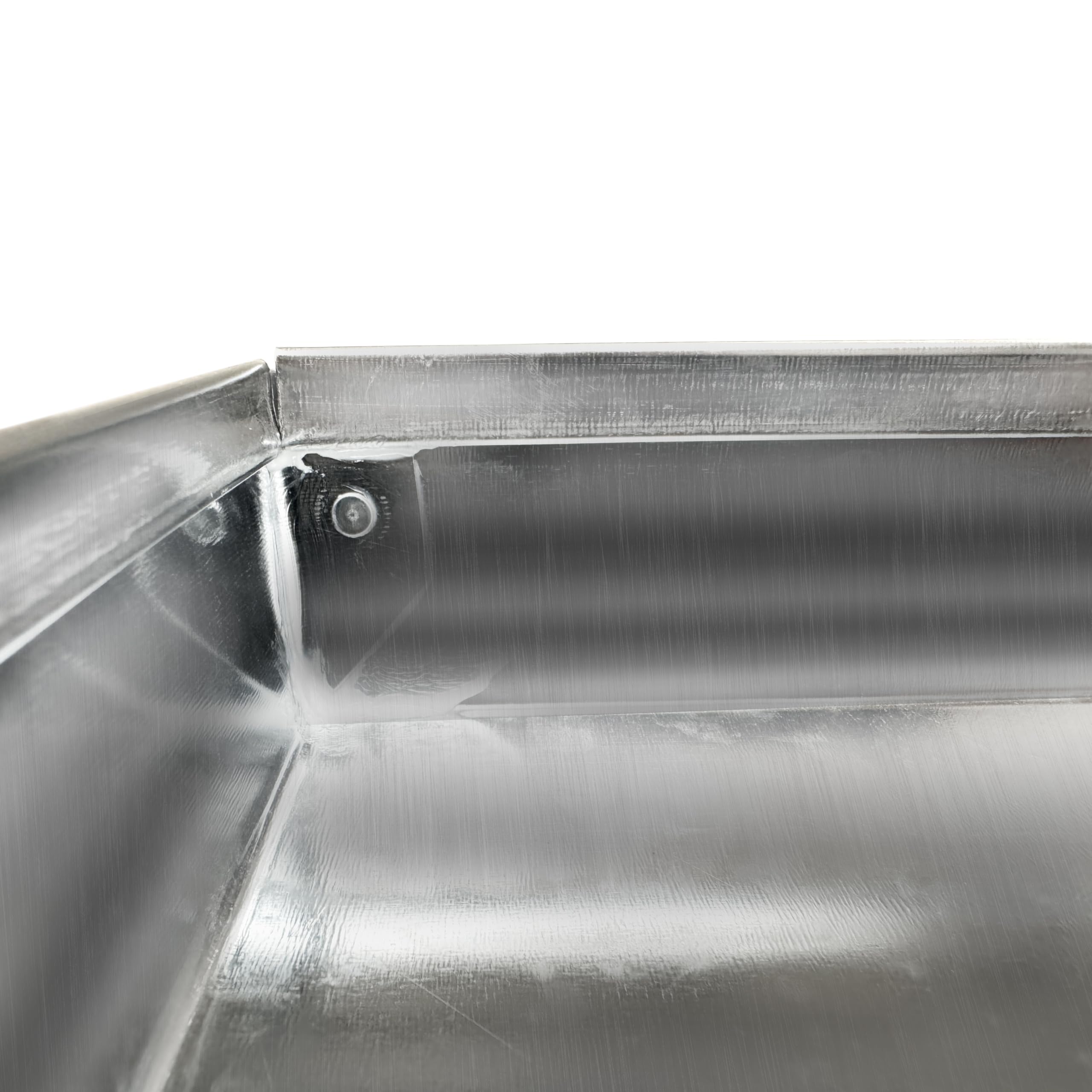 Bandeja de drenaje galvanizada de 26 GA con conector, sin óxido, hecha para calentador de agua eléctrico sin agujero y unidades de aire acondicionado, protege el suelo de