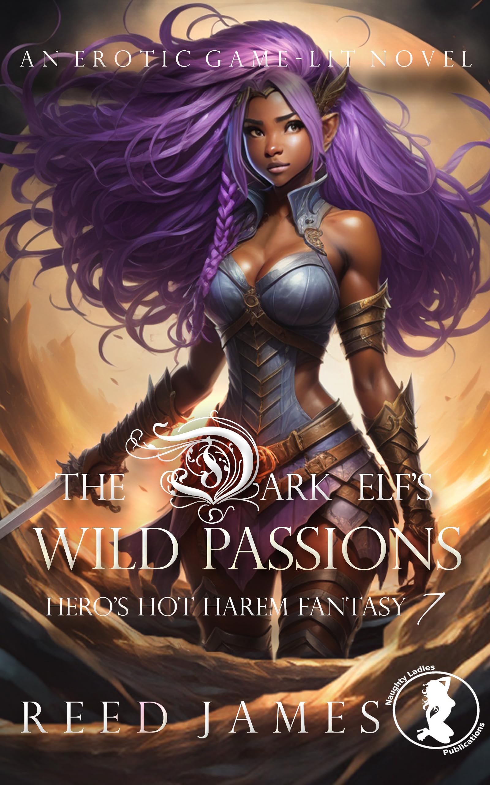 The Dark Elf's Wild Passions (Hero's Hot Harem Fantasy Book 7)