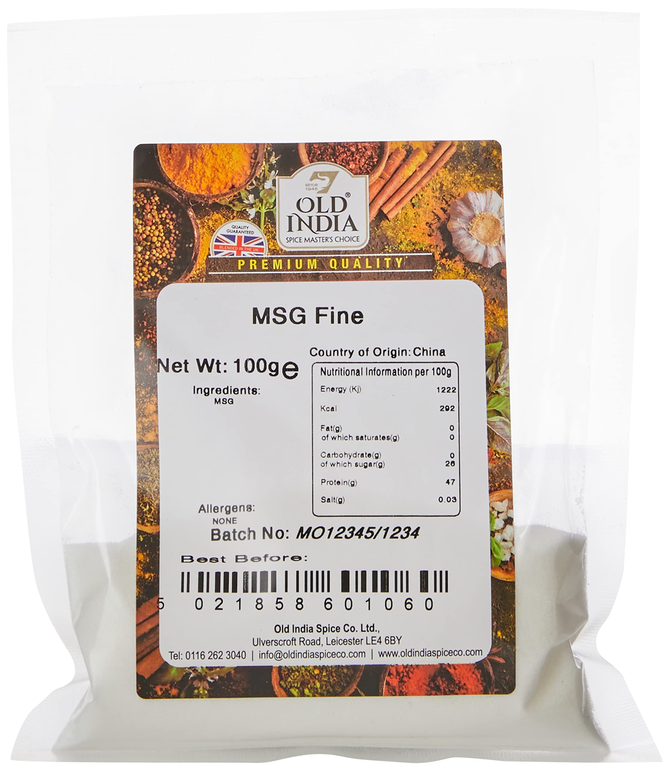 Old India MSG Fine 100g