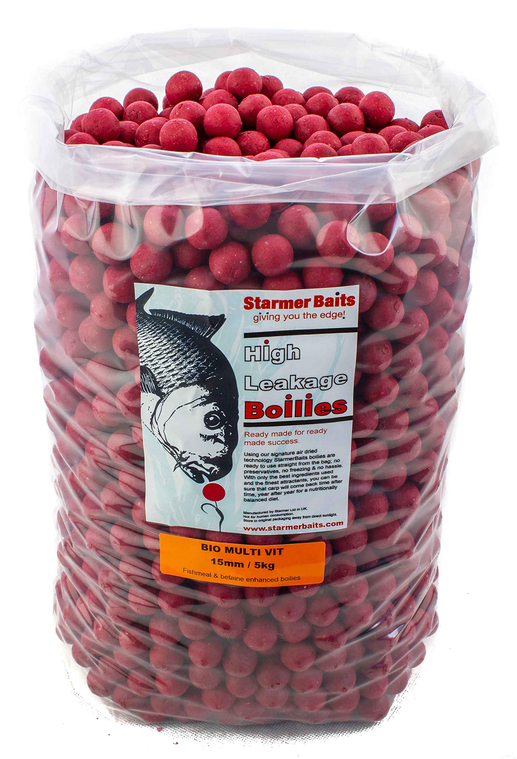 starmerbaits Boilies 15mm 5kg / Bio multi vit