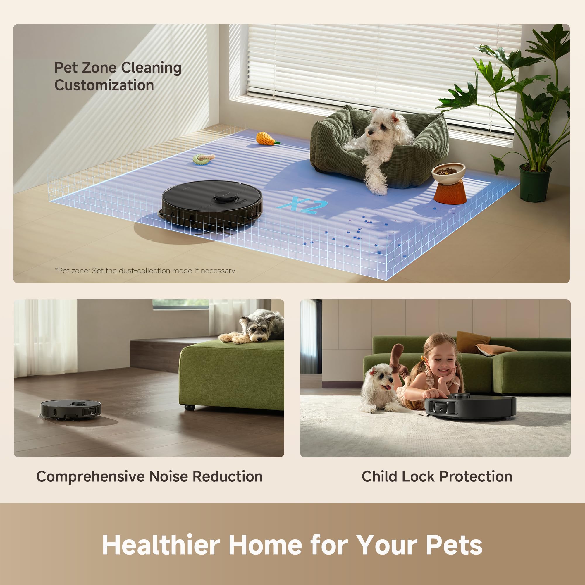 Tikom Robot Vacuum and Mop Combo, 6000Pa Automatic Robotic Vacuum Cleaner, Smart Mapping, 150 Min Max, Ideal for Pet Hair, Hardfloors, Carpets, Home(L8000 Pro) product image 21