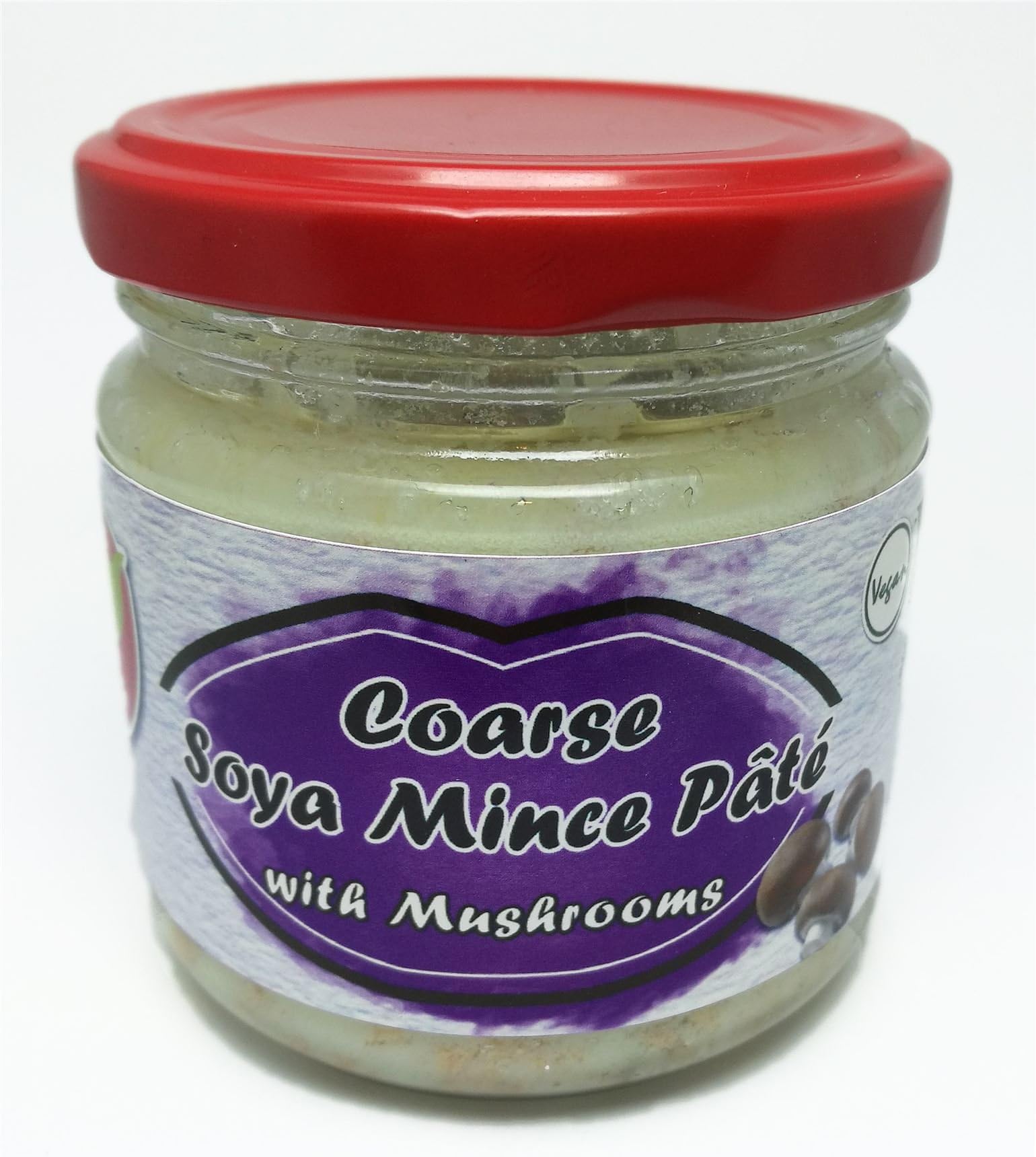 Vegantarian Coarse Soya Mince Pate with Mushrooms - Vegan 160g (Pack of 4)
