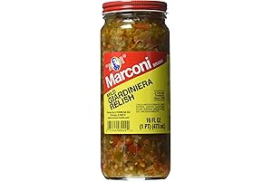 Marconi's Mild Giardiniera Relish: Authentic Italian Flavor in Every Bite