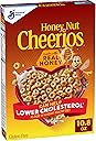 Honey Nut Cheerios, Heart Healthy Gluten Free Breakfast Cereal with Whole Grain Oats, 10.8 oz