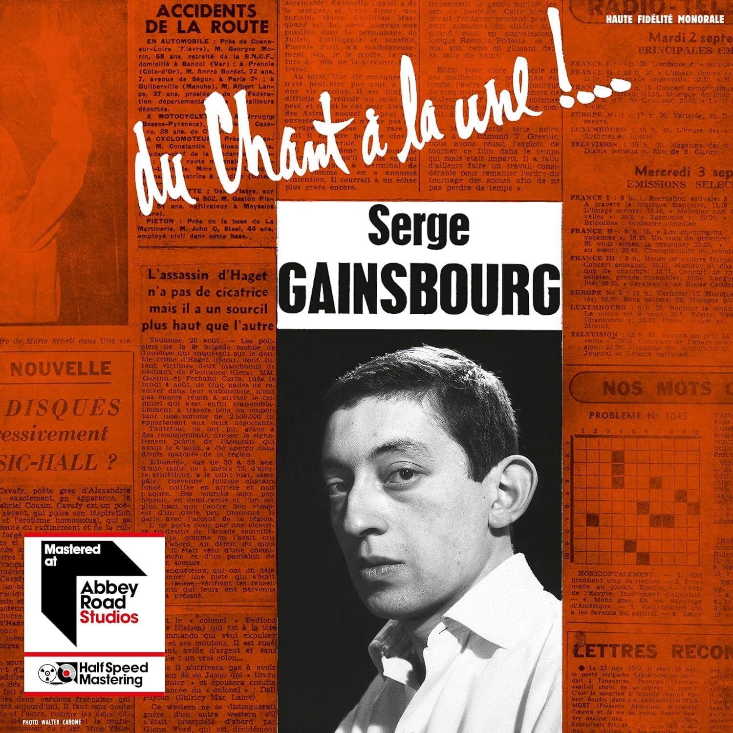 GAINSBOURG, Serge - Du Chant A La Une! (half speed remastered) - Vinyl (LP)