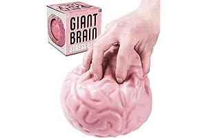 Giant Brain Stress Ball: Prime Stress Soother for Overactive Minds