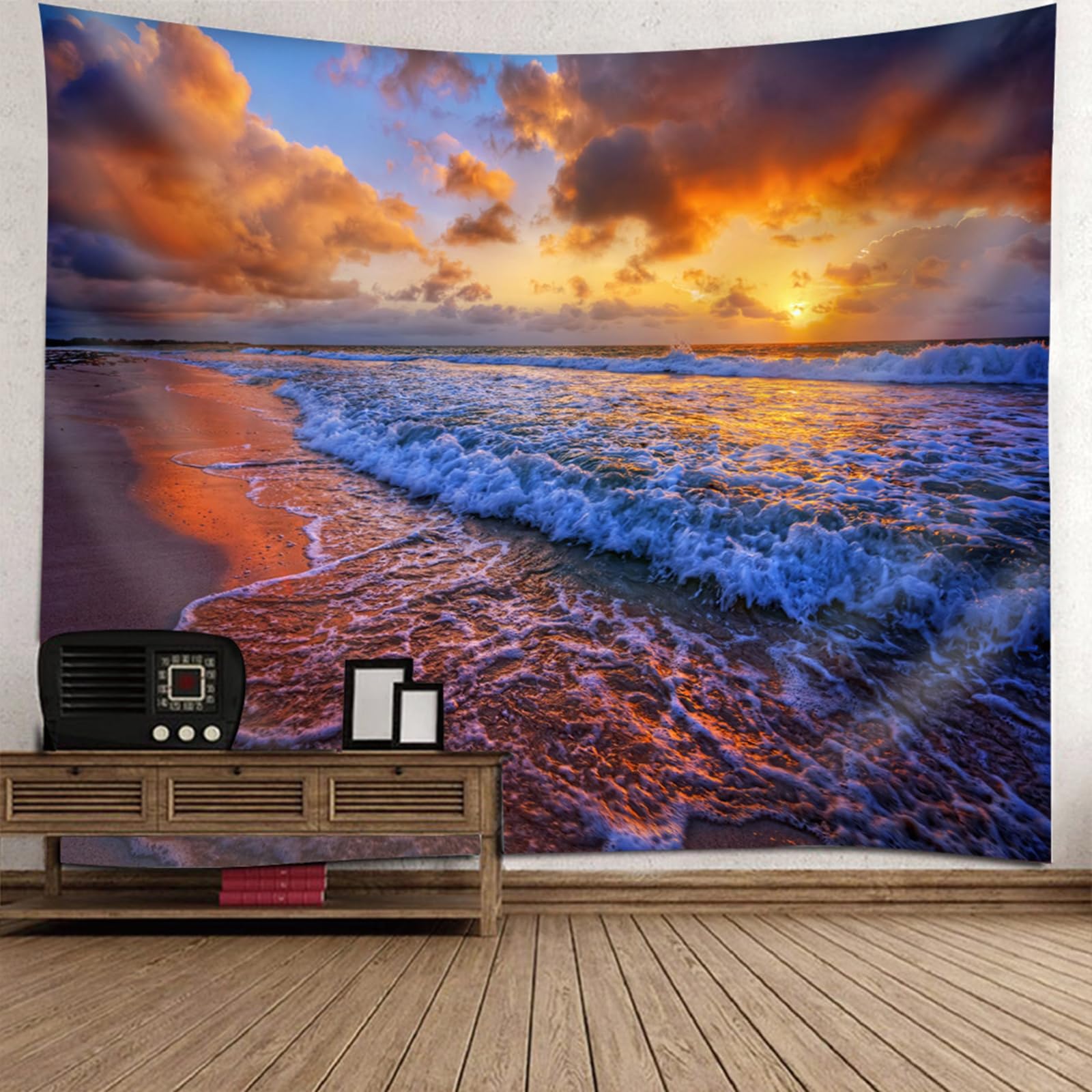 Tenture decoration murale 240x260cm cache mur salon