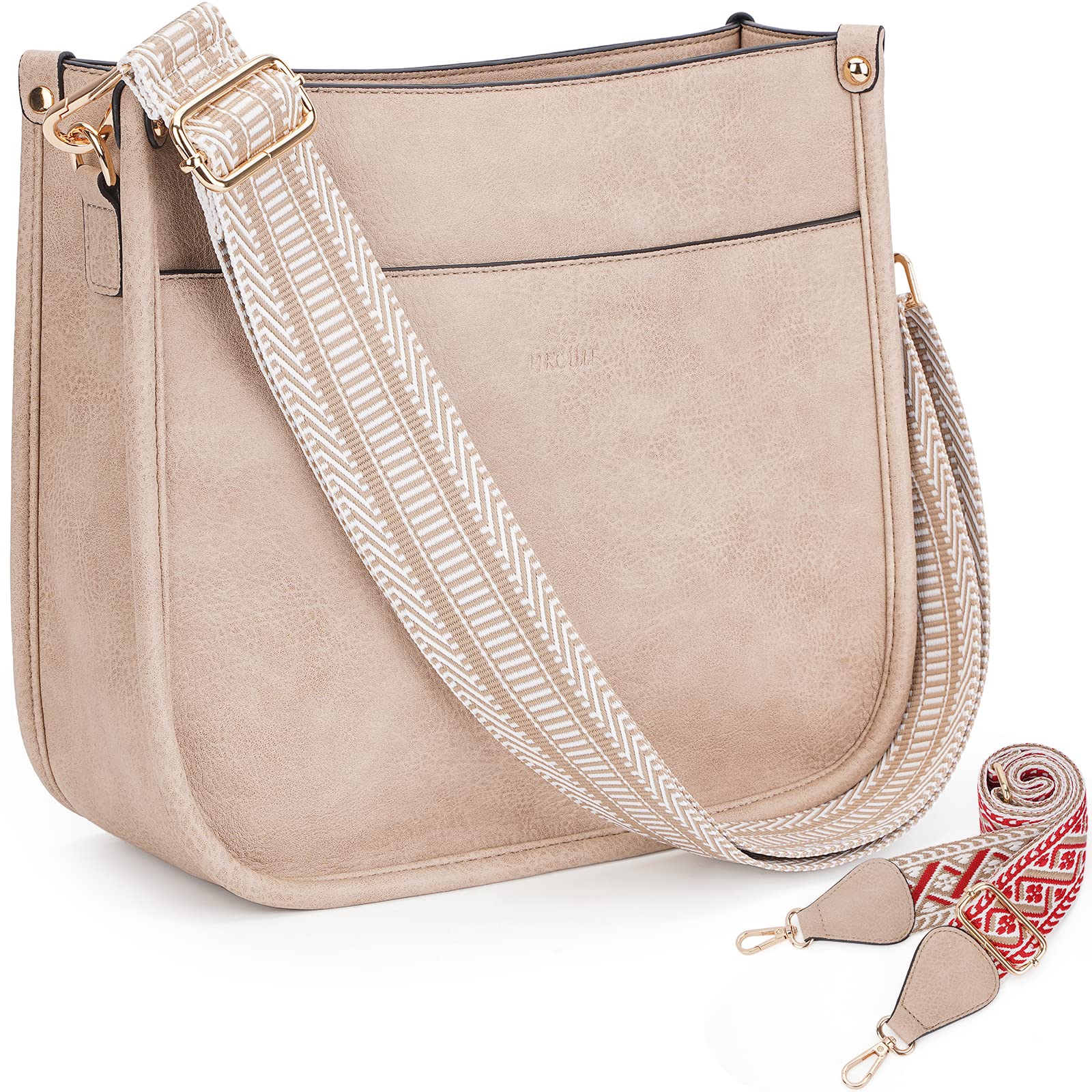HKCLUFWomen Fashion Tote Handbags Leather Shoulder Bag Top Handle Satchel Wallet Set 3pcs