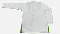 Vista 5 de Bjj Gi Jiu Jitsu Con Puntada Verde Bjj Gi Jiu Jitsu Kimonos Gi 100% Algodón Perl Tejido 450GSM