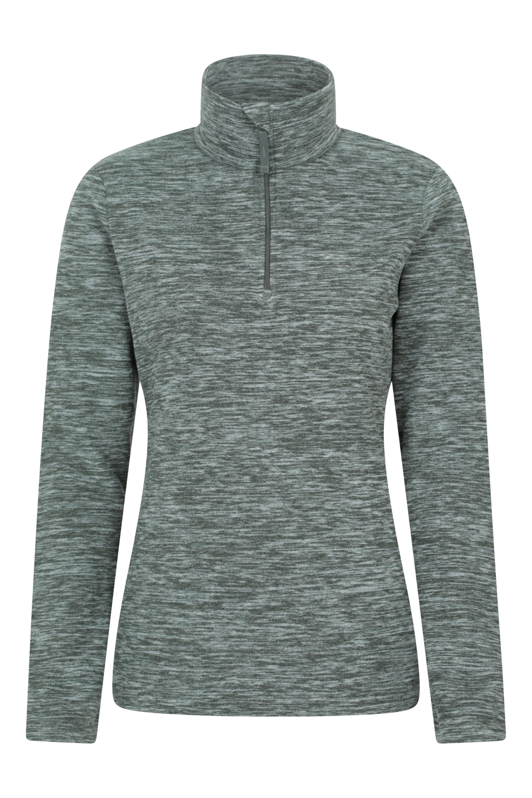 Snowdon Melange Womens Fleece - Green