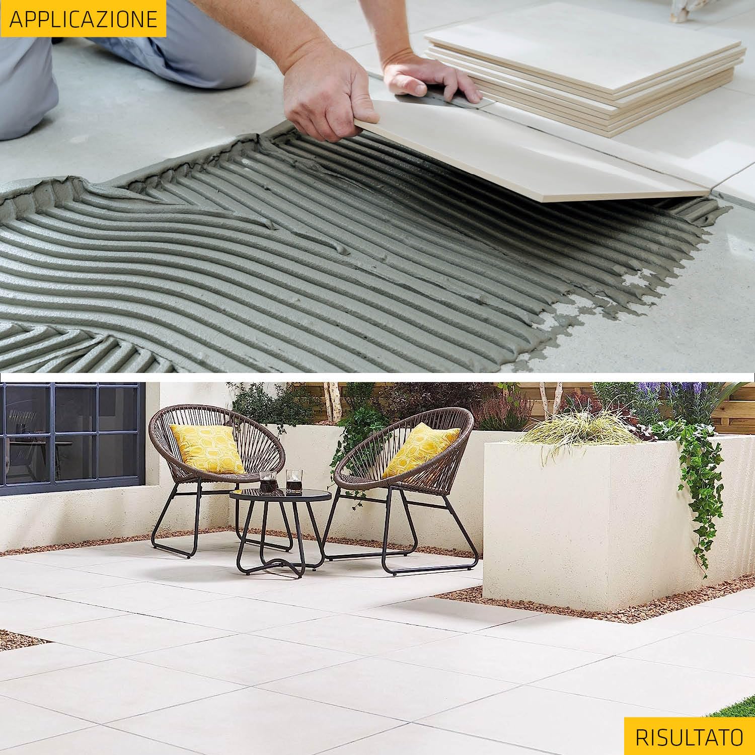SIKA - Impermeabilizzante e colla - SikaCeram 500 Ceralastic - Grigio, 20kg