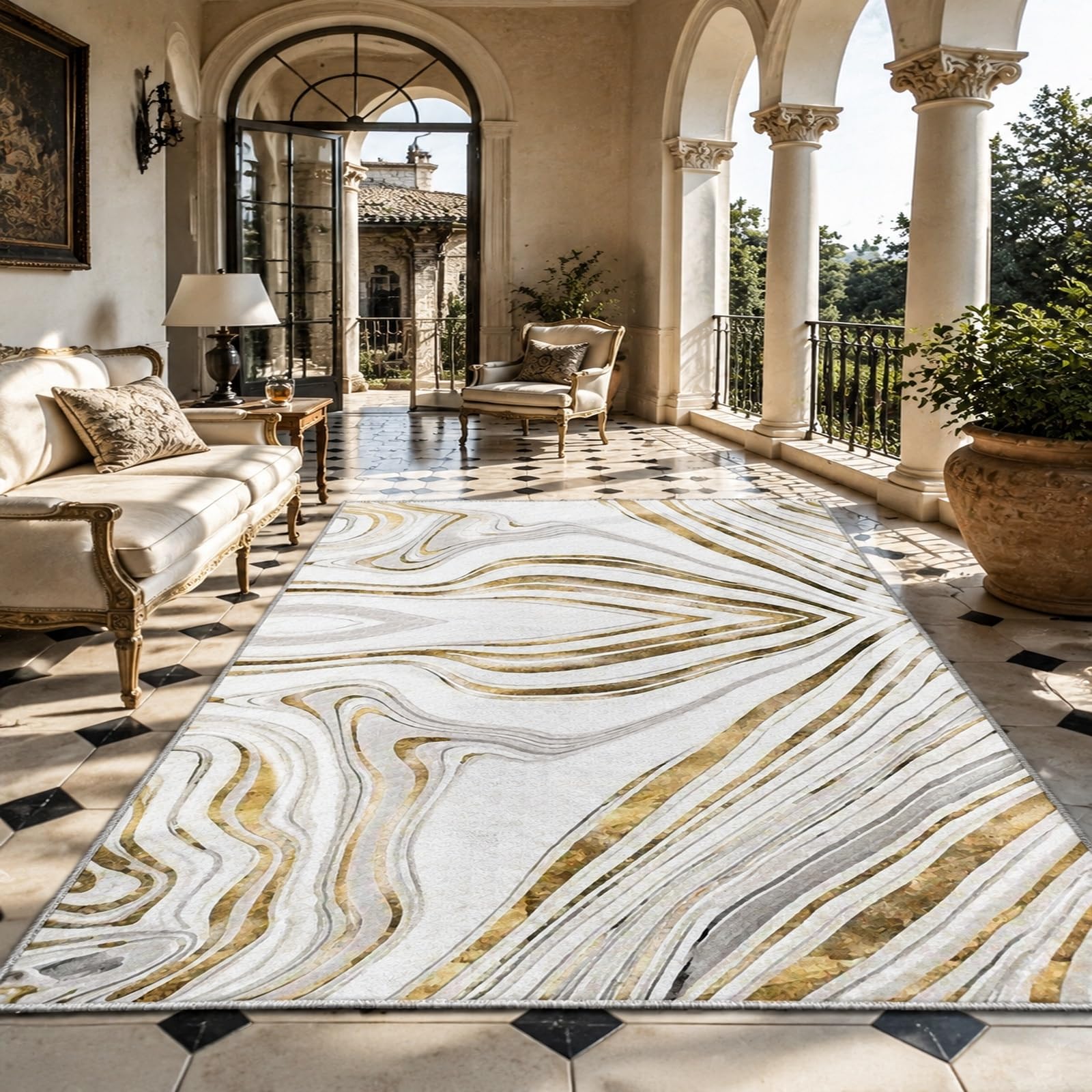 Tapis de salon 200x300 cm pour réchauffer un sol froid moquette chambre moderne