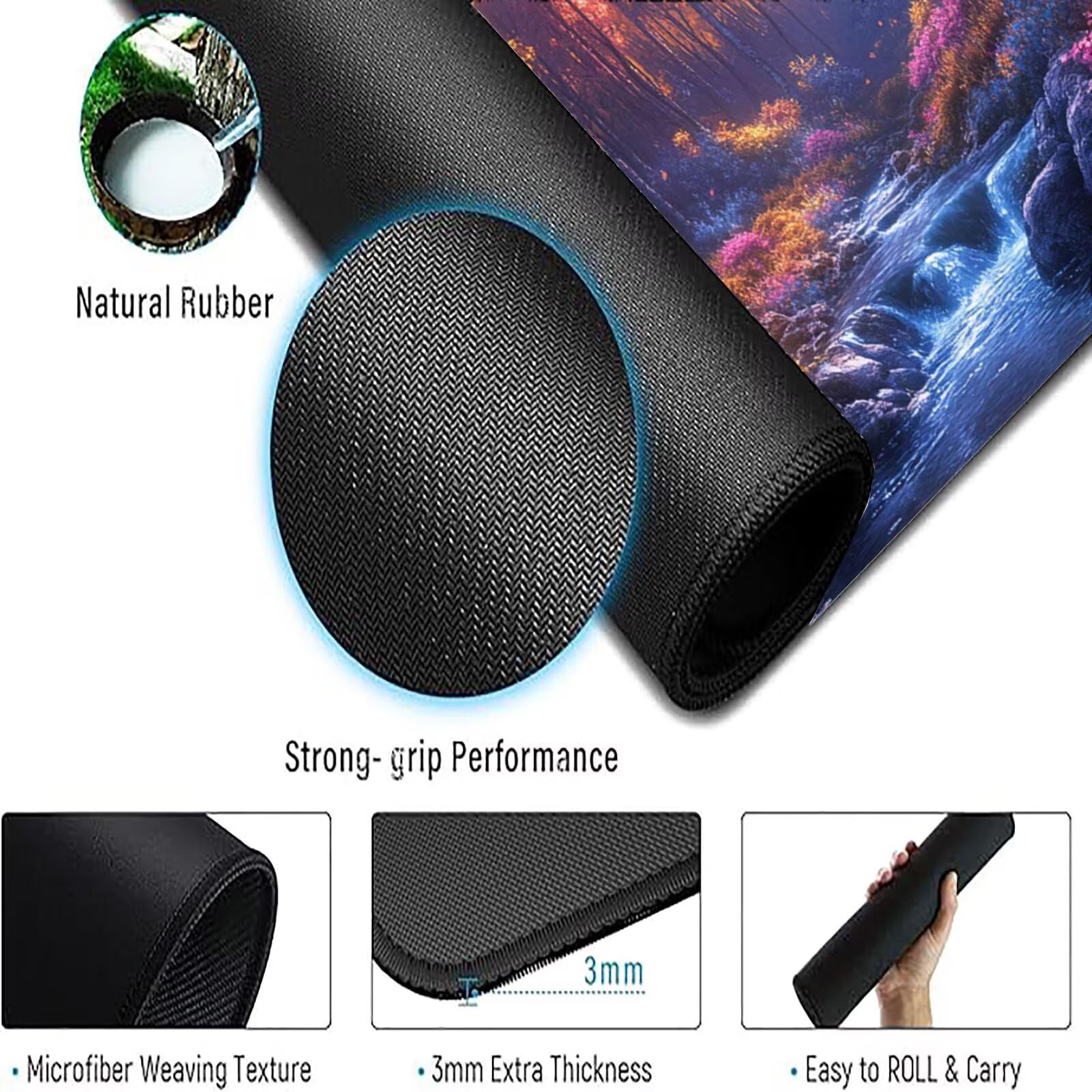 Fioletowy Podkładka Pod Mysz XXL 1600 x 800 mm Podkładka Pod Myszkę Krajobraz Podkładka Pod Mysz Podkładka Pod Mysz Podkładka Pod Mysz Na Biurko Podkładka Pod Myszkę T649